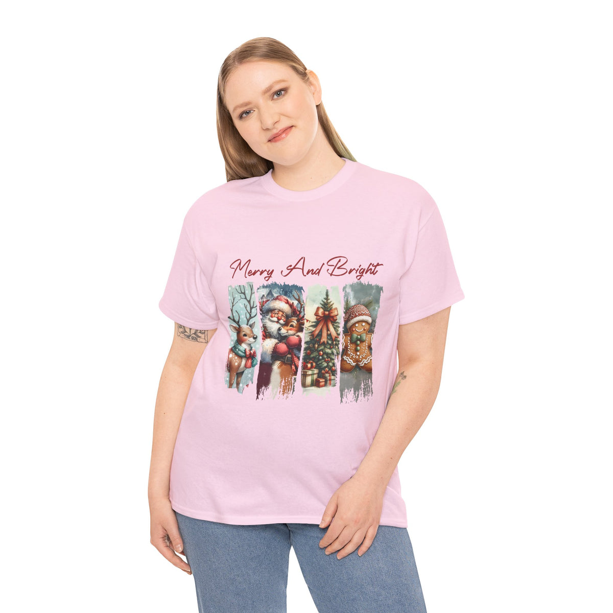 Merry and Bright Christmas T-Shirt