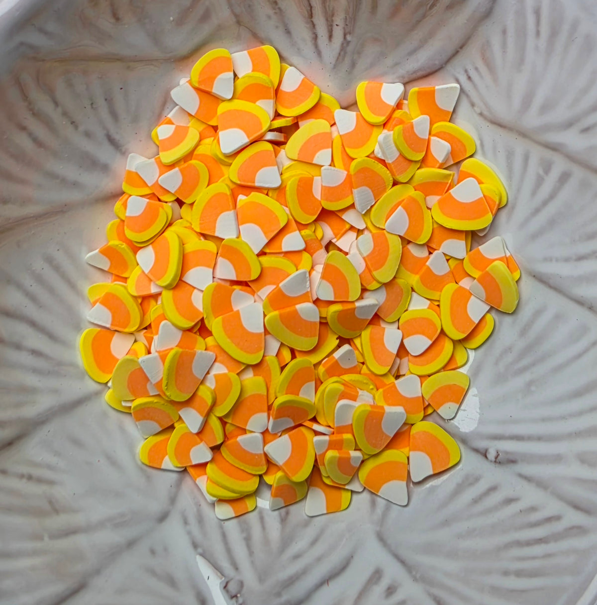 Candy Corn Polymer Clay