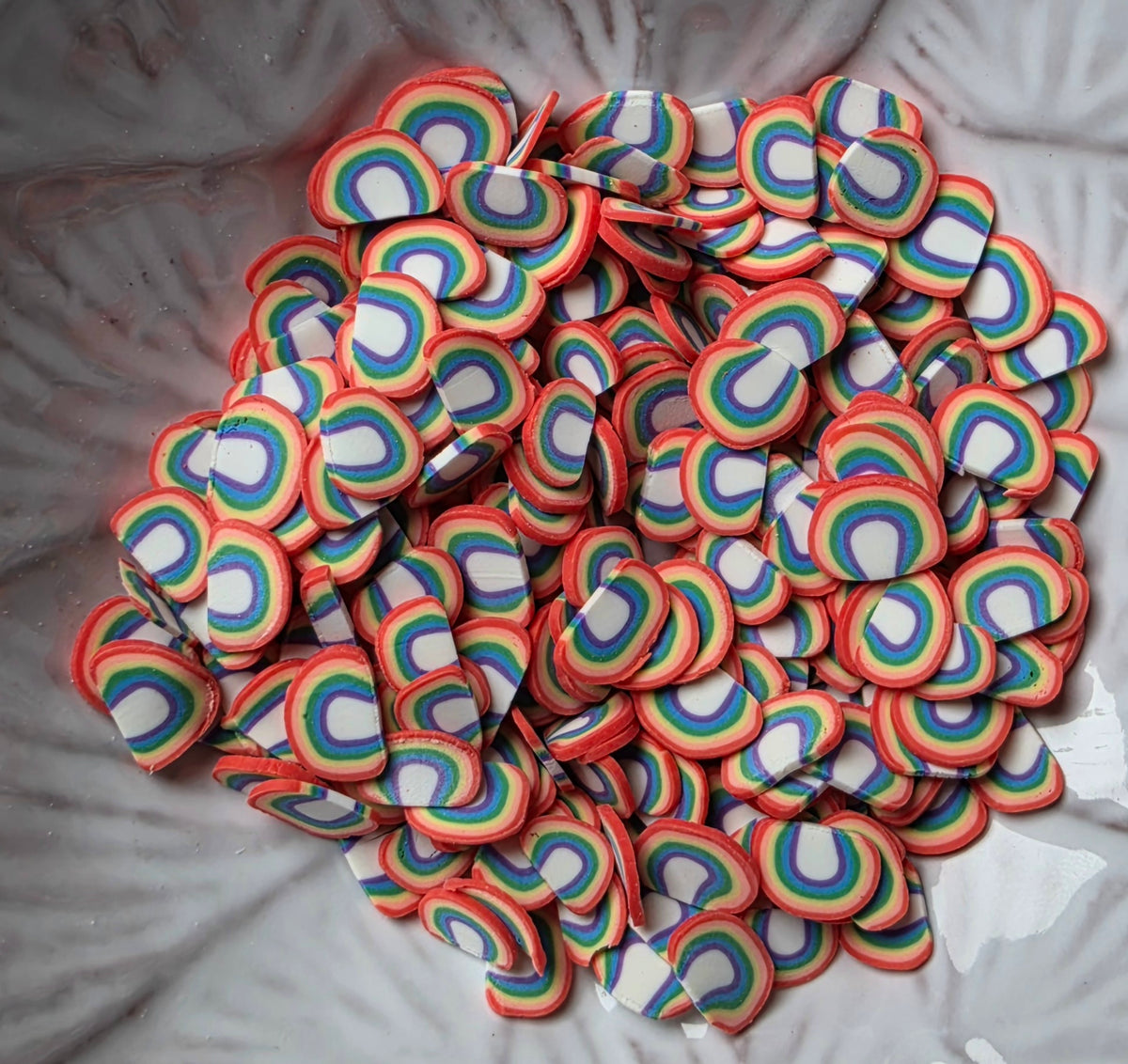 Rainbow Polymer Clay