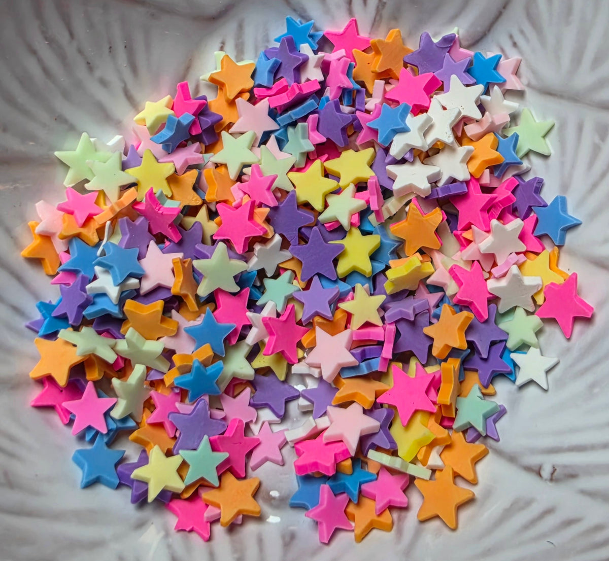 Mixed Stars Polymer Clay