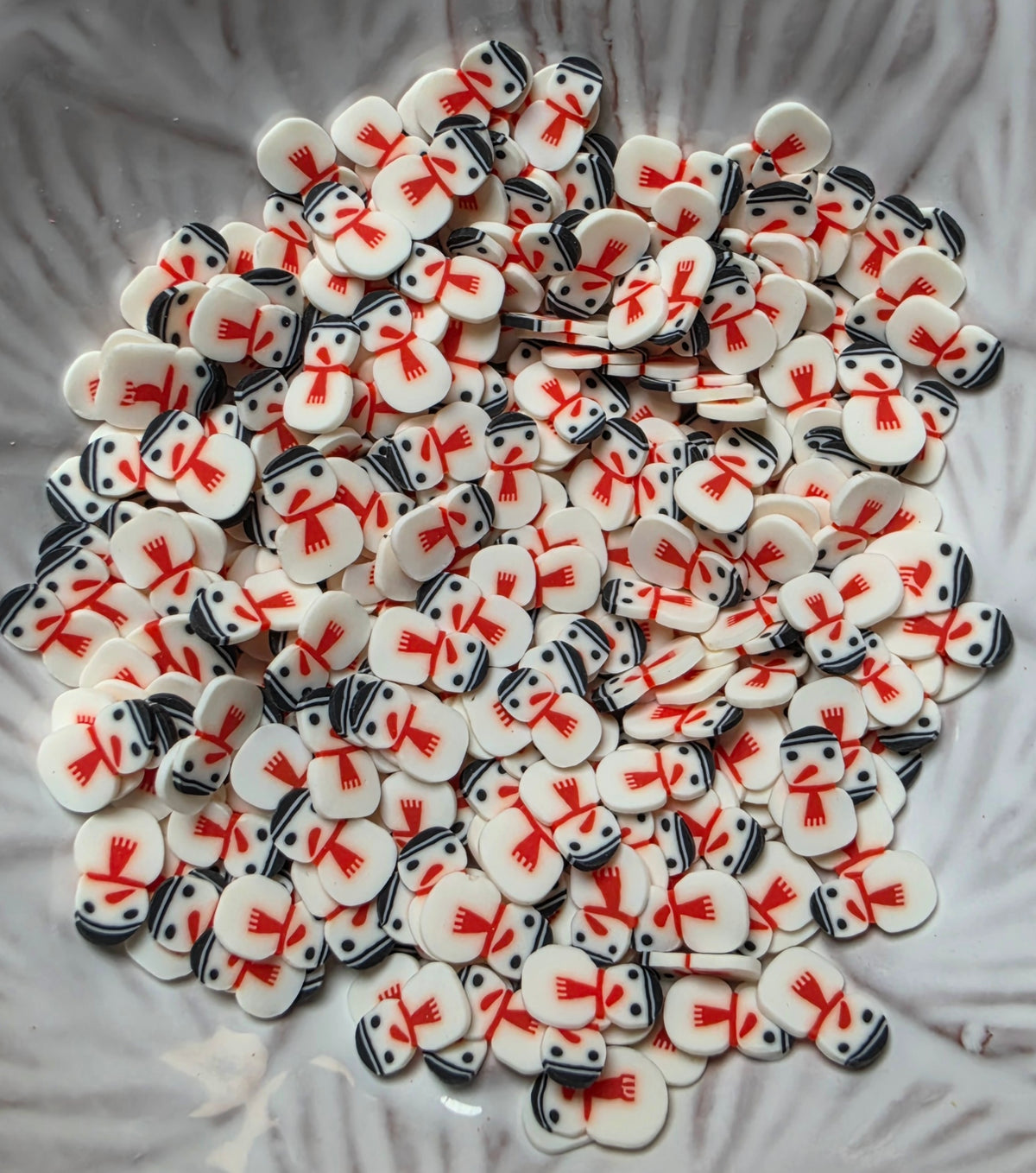Snowman Polymer Clay