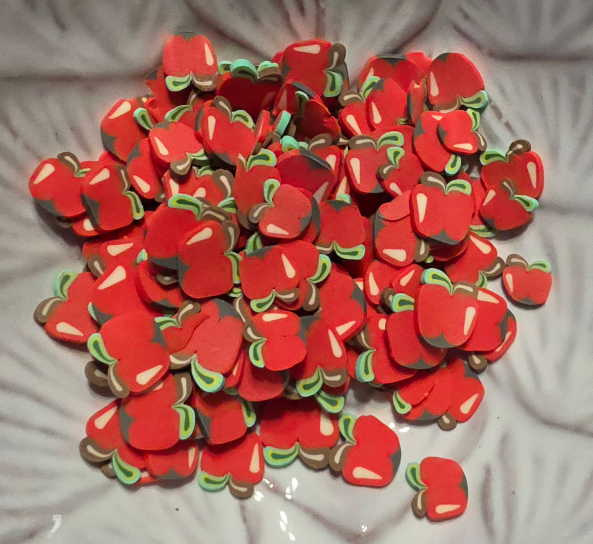 Apple Polymer Clay