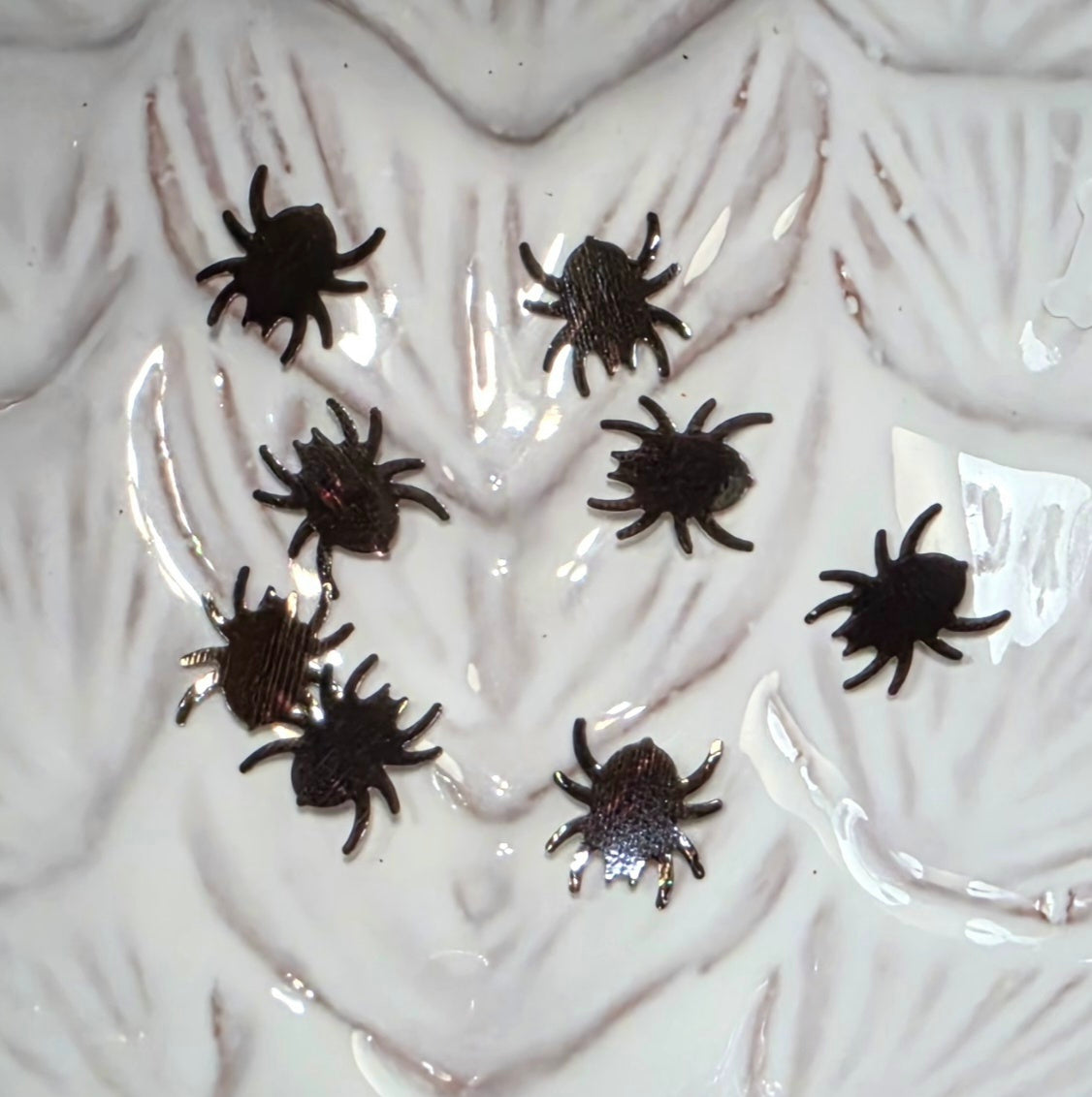 Spider Glitter Shapes