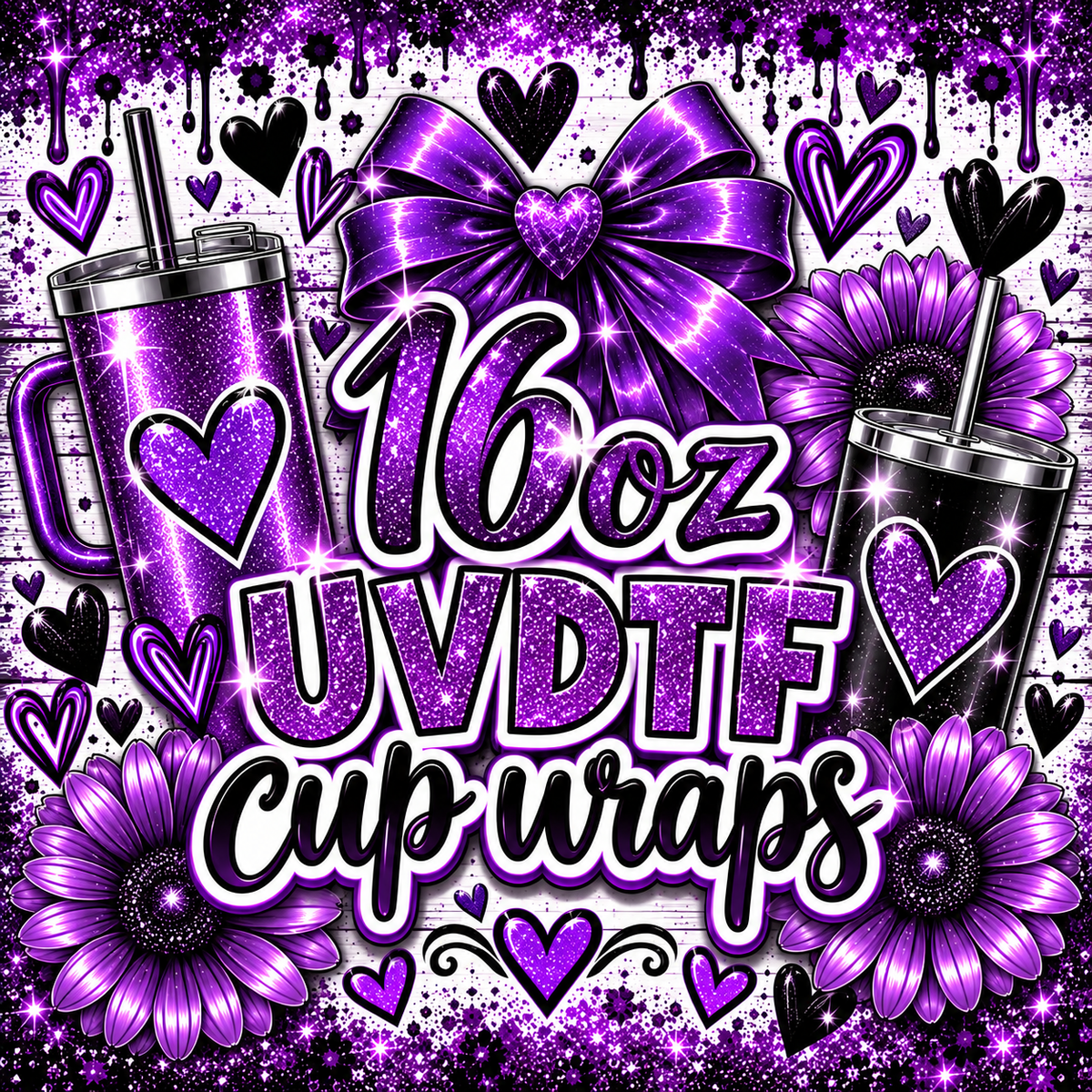 16oz UVDTF Cup Wraps