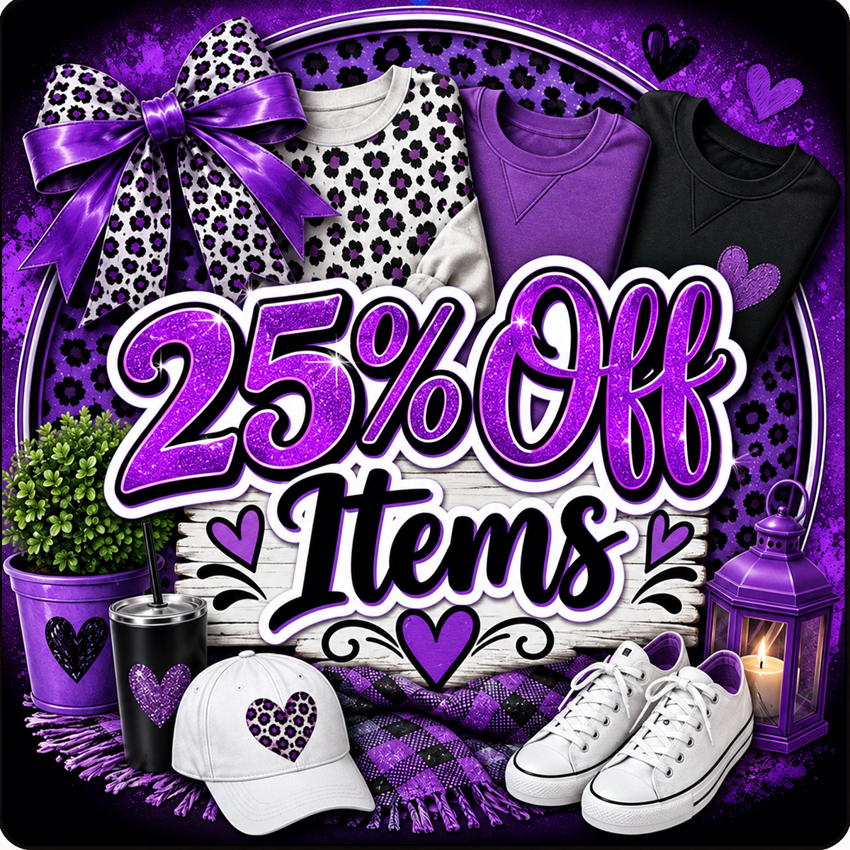 25% Off Items