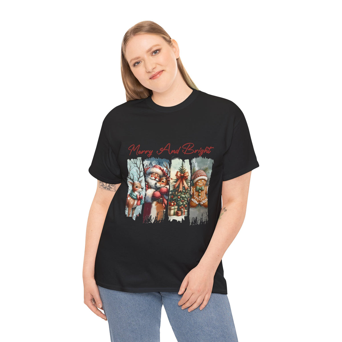 Merry and Bright Christmas T-Shirt