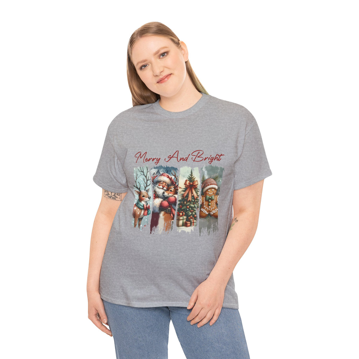 Merry and Bright Christmas T-Shirt