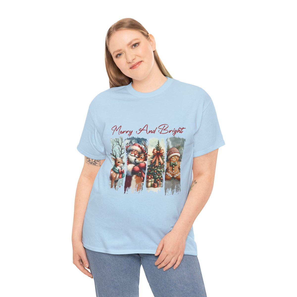 Merry and Bright Christmas T-Shirt