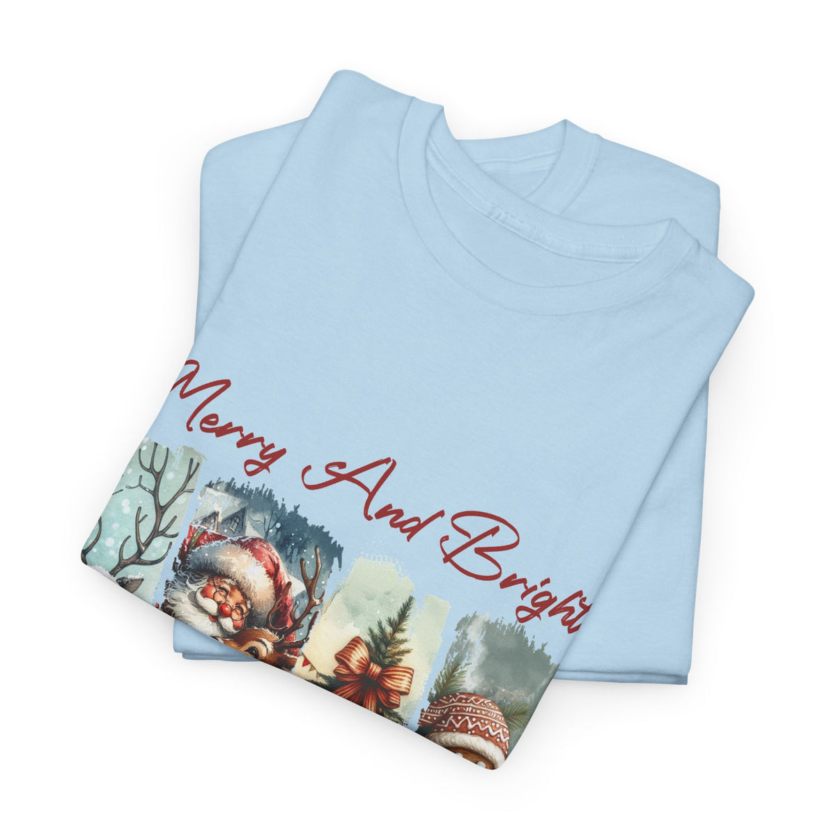 Merry and Bright Christmas T-Shirt