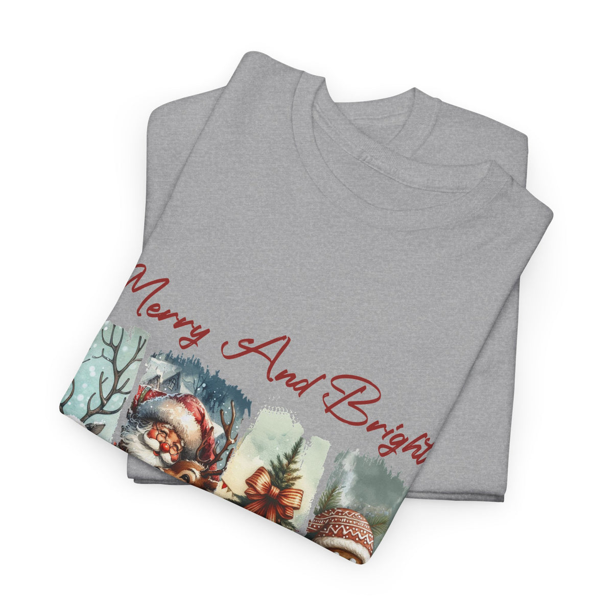 Merry and Bright Christmas T-Shirt