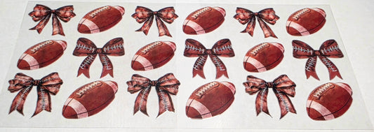 #58 Football Bows