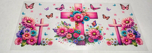 #64 Pink Cross