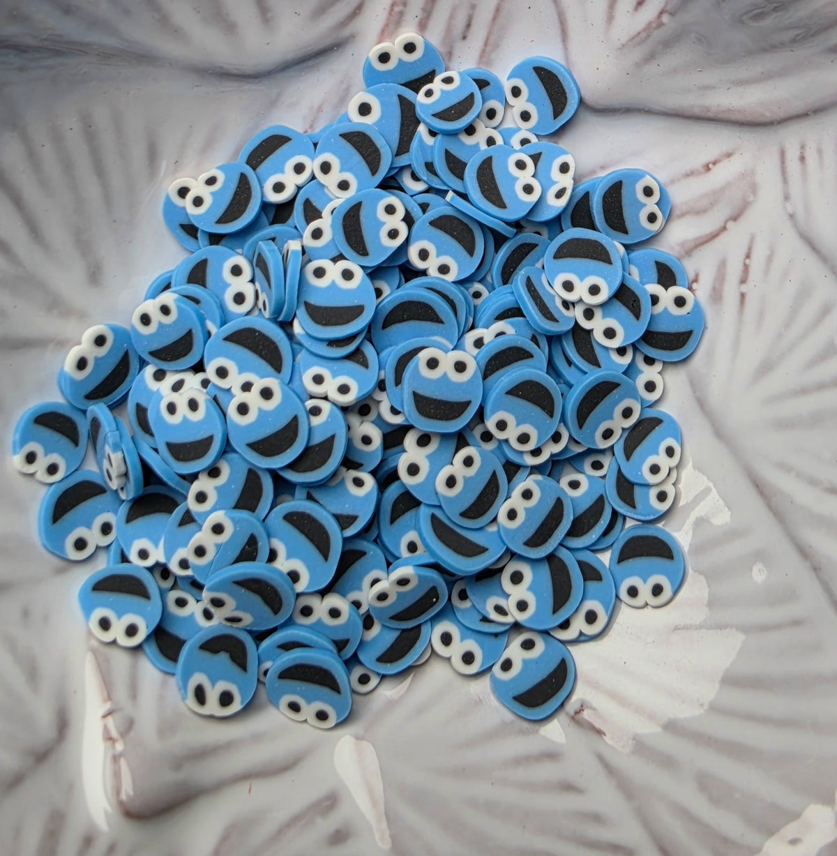Cookie Monster Polymer Clay