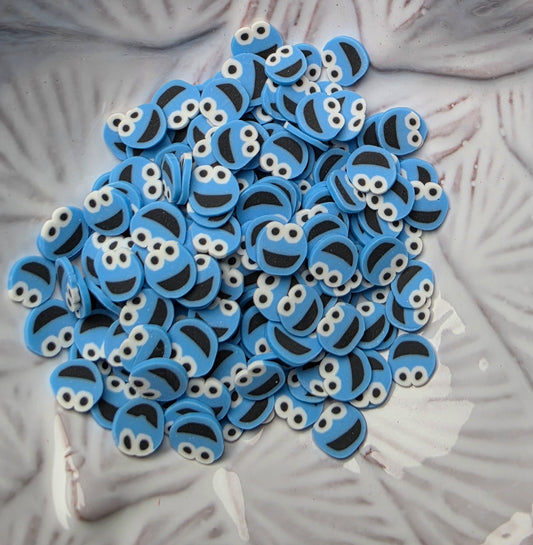 Cookie Monster Polymer Clay
