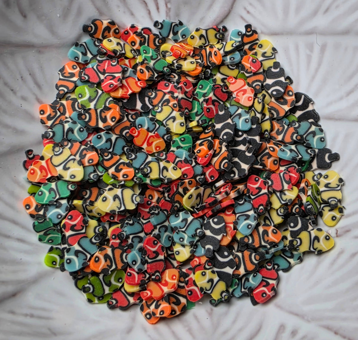 Mixed Fish Polymer Clay