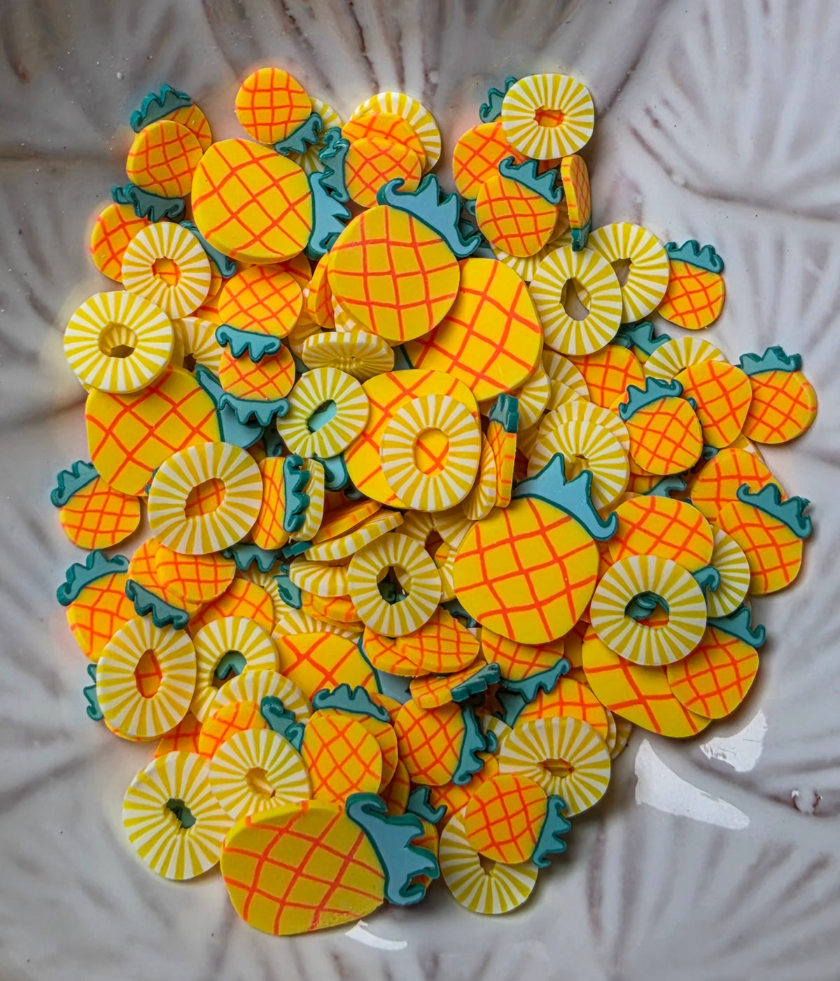 Pineapple Polymer Clay
