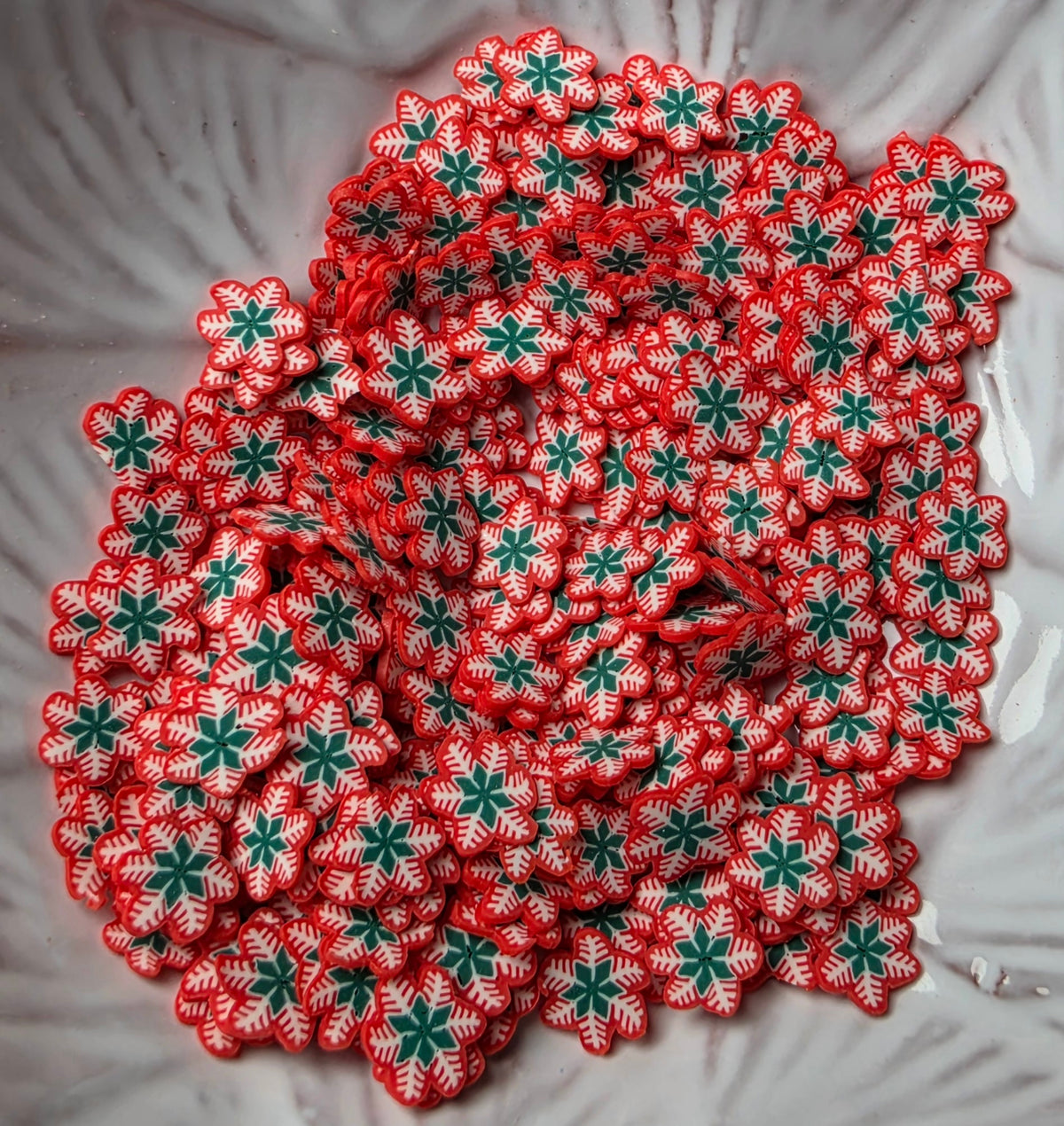Snowflake Polymer Clay