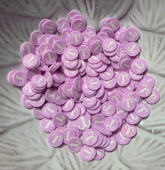 Aries Zodiac Polymer Clay