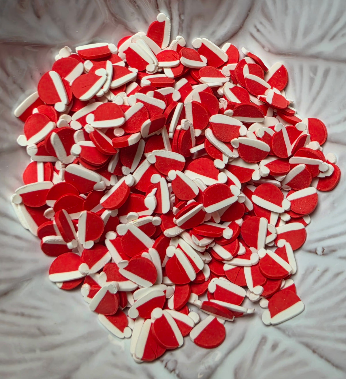 Santa Hat Polymer Clay