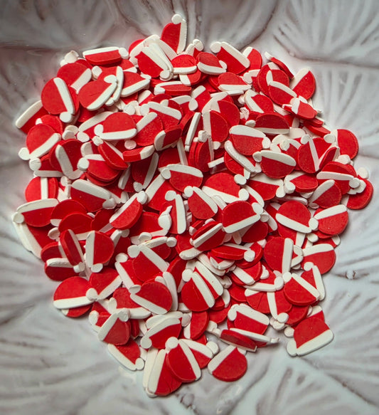 Santa Hat Polymer Clay