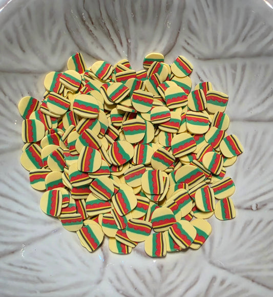 Cheeseburger Polymer Clay