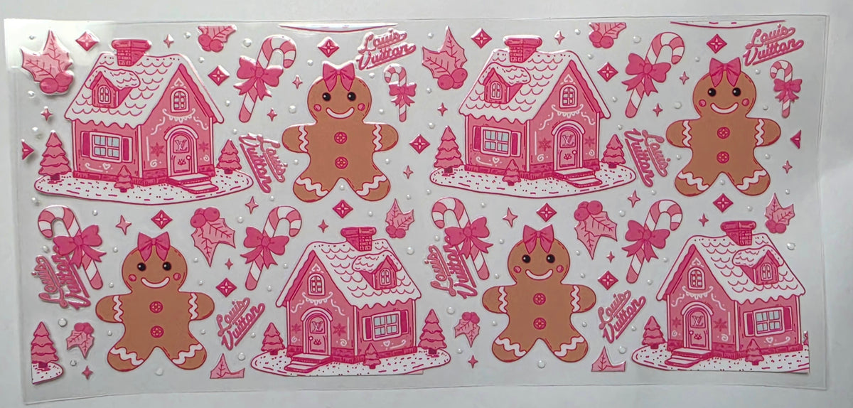 #144 Pink Gingerbread