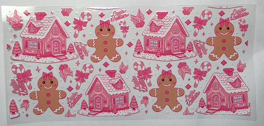 #144 Pink Gingerbread