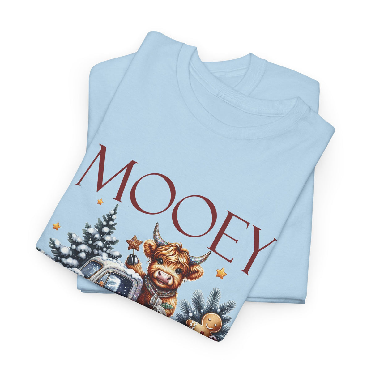 Mooey Christmas Cow Lover Club T-Shirt