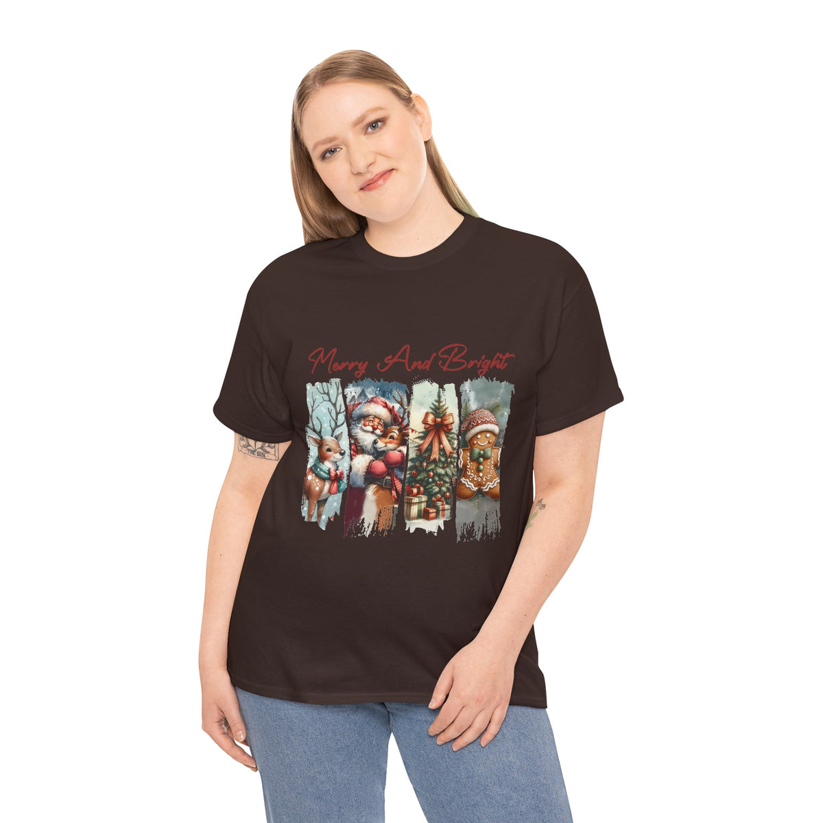 Merry and Bright Christmas T-Shirt