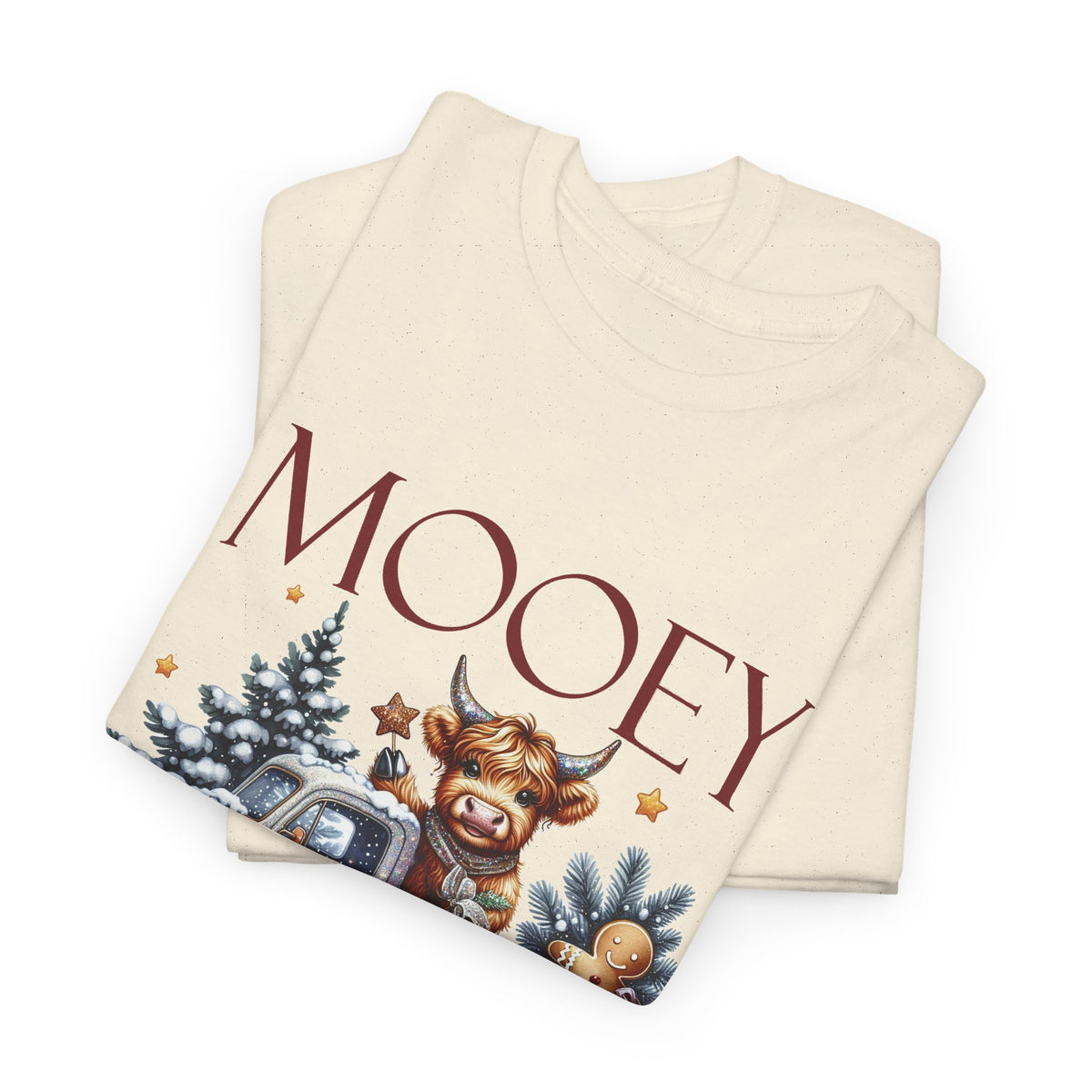 Mooey Christmas Cow Lover Club T-Shirt