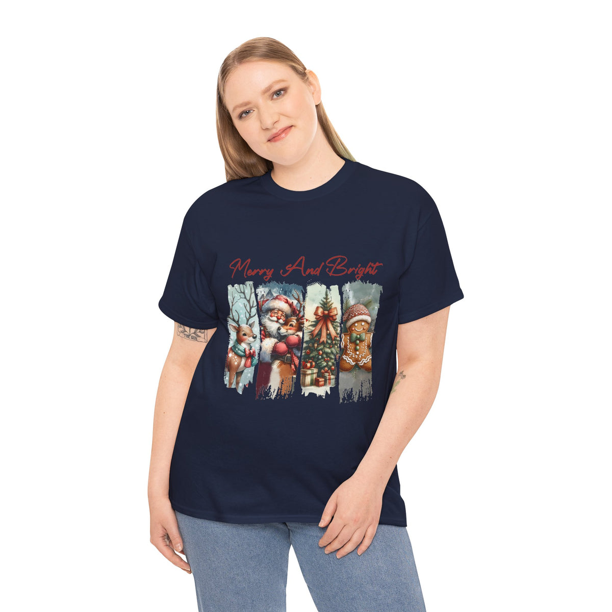 Merry and Bright Christmas T-Shirt