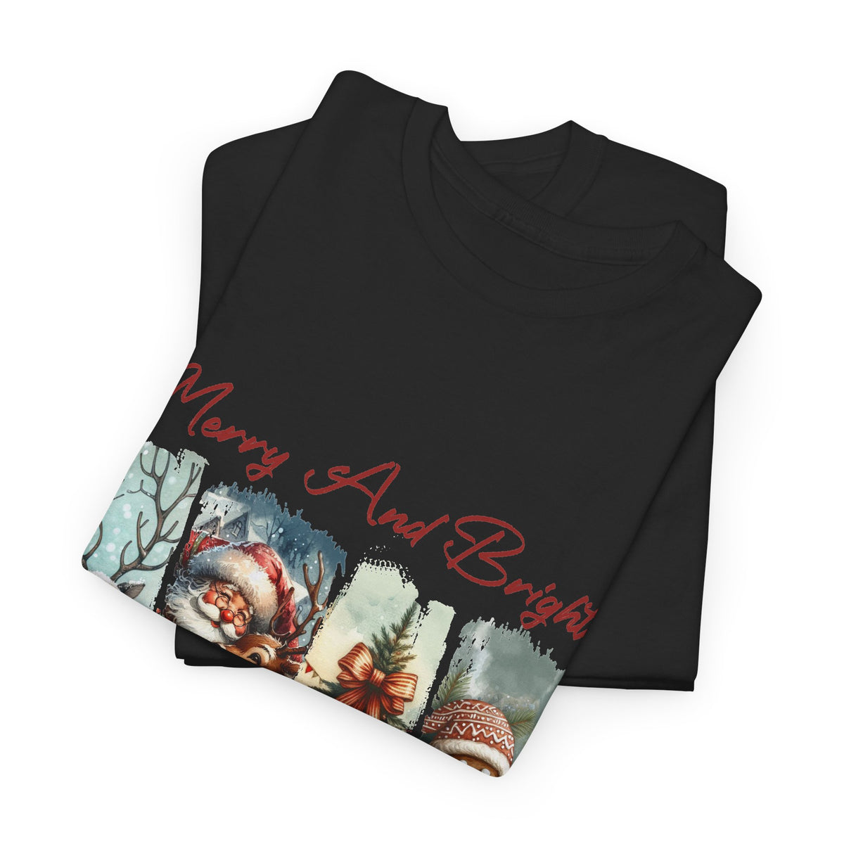 Merry and Bright Christmas T-Shirt